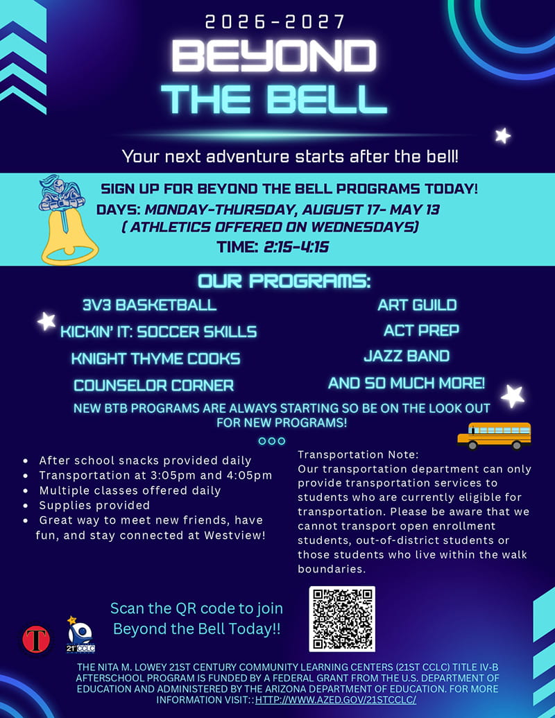 2026–2027 Beyond the Bell Flyer